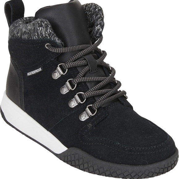 Weatherproof Rachel Suede Hiking Boots Black Women’s Size 9 - Picture 10 of 10